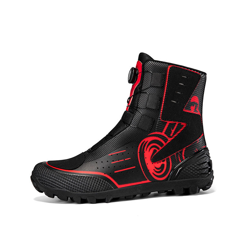 Classic Shock-Absorbing Outdoor Motorcycle Boots-K107