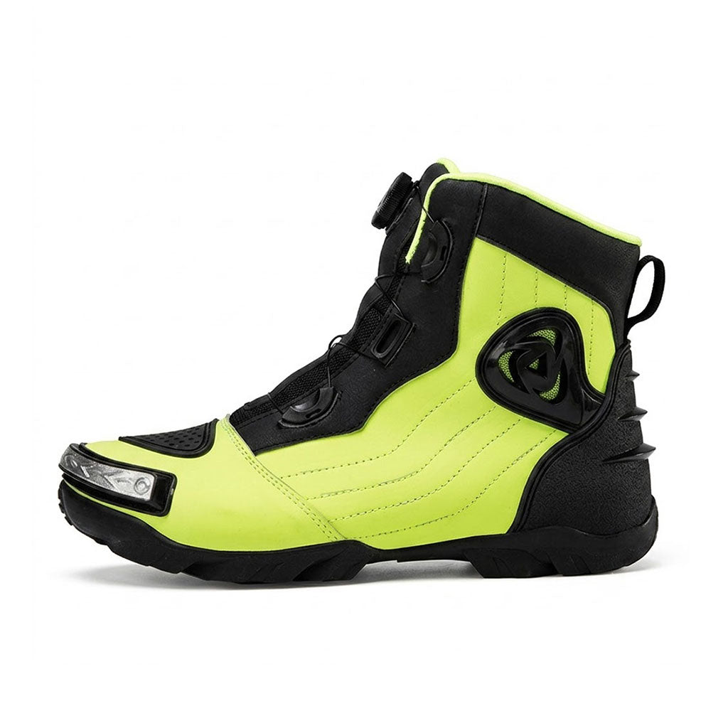 Motorcycle road racing boots with crash protection-K74