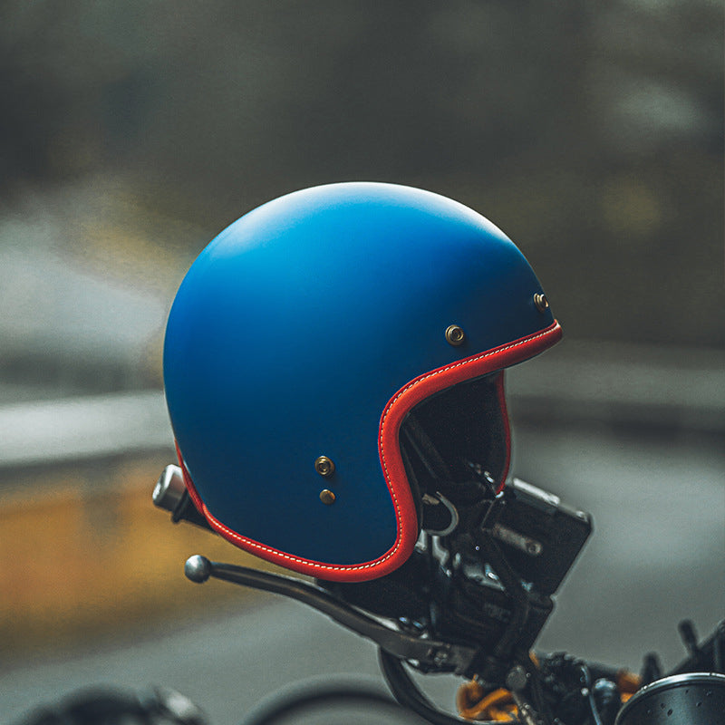 Summer Harley Retro Cruiser Half Helmet - I129