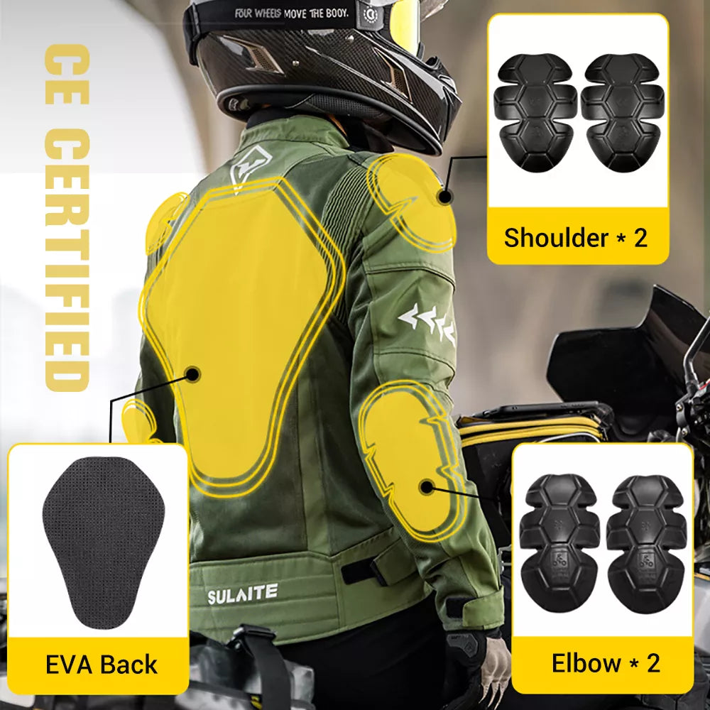 Four Seasons Motorcycle Anti-Fall Racing Suit-J13