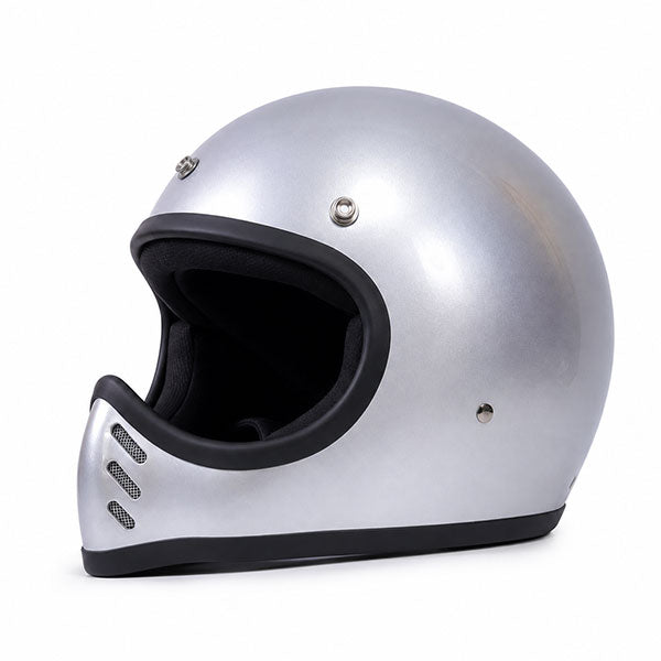 Open-style retro full-face motorcycle helmet-I137