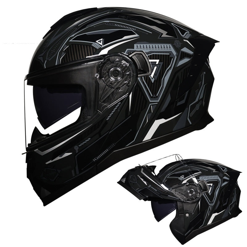 Motorcycle flip helmet-I197