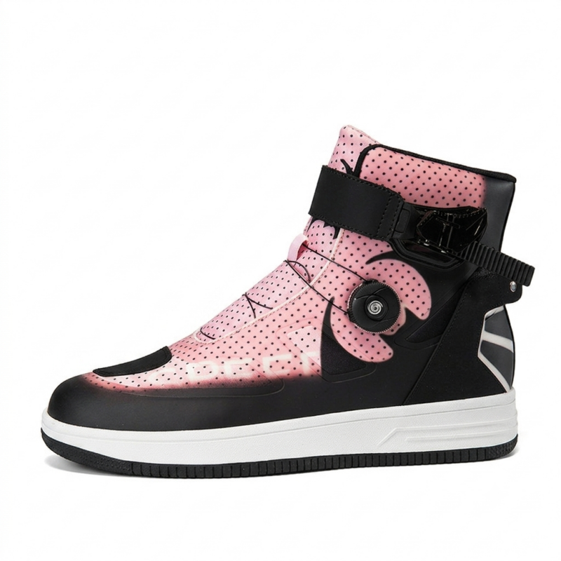 High-top motorcycle sneakers-K111