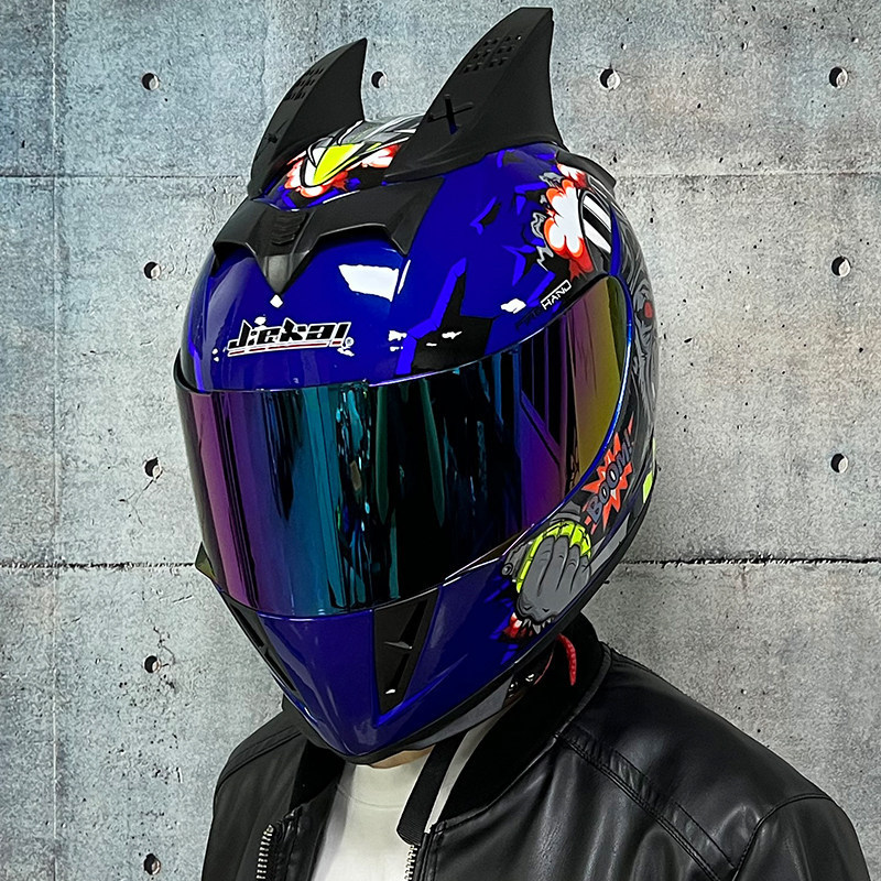 Dual-lens Bluetooth personalized helmet-I68
