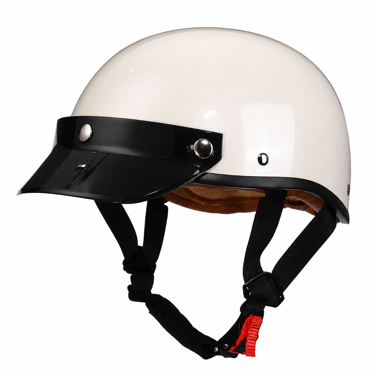 Retro half-helmet, summer travel gear-I18