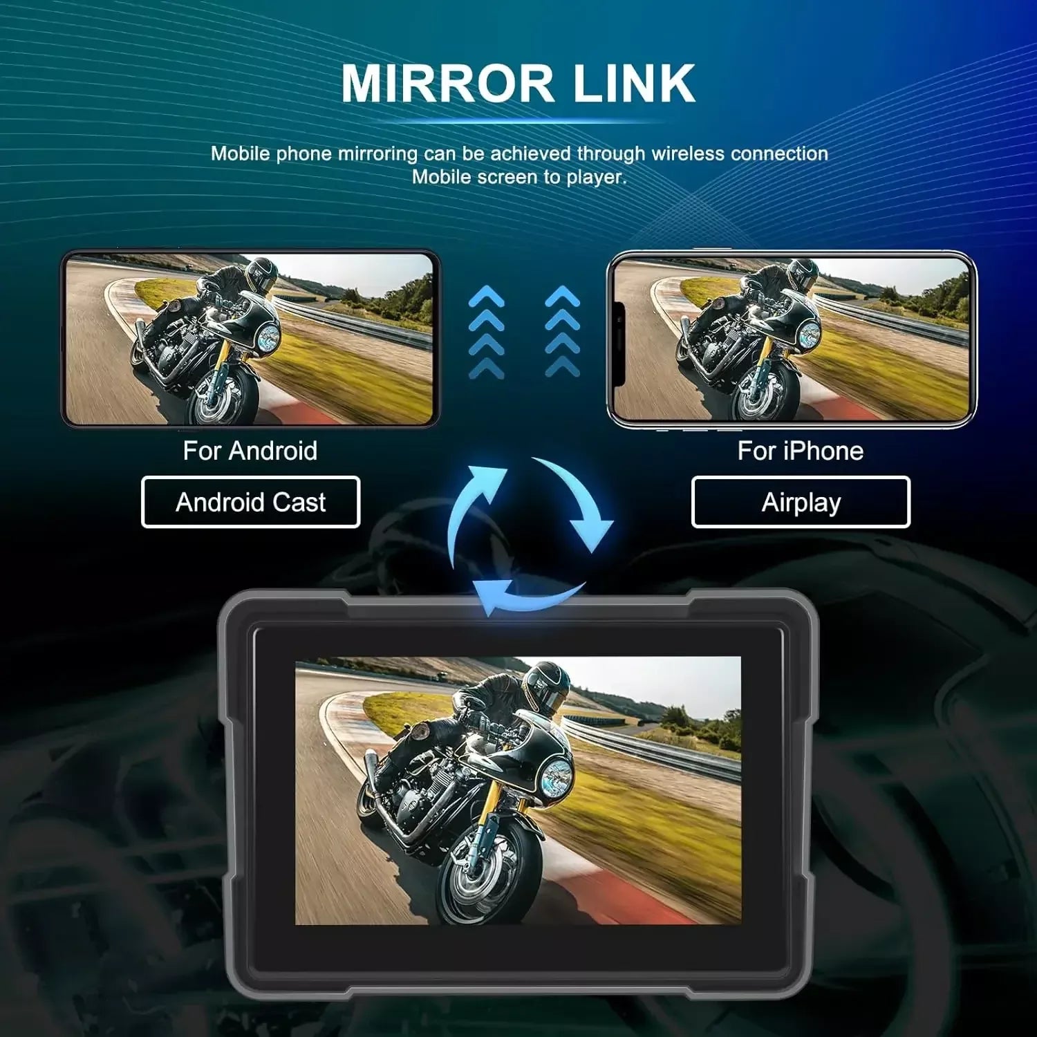 5-7 inch  GPS Navigator/Recorder-P02