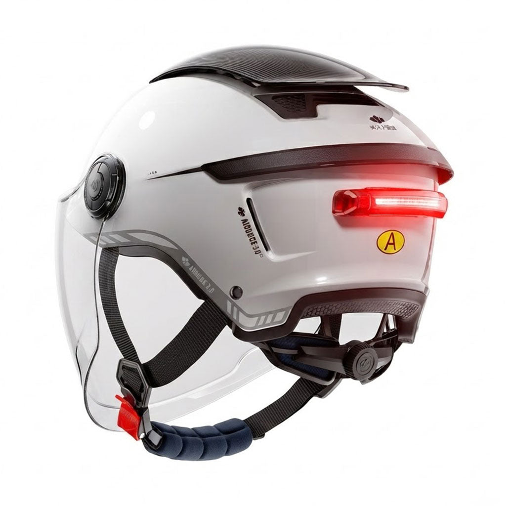 Breathable, sun-protective motorcycle half-helmet-I148