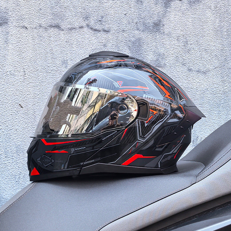 Motorcycle flip helmet-I197