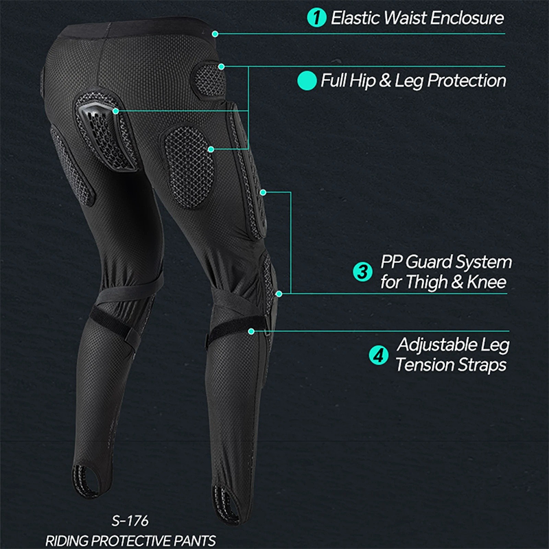 CE Certified Plus Size Professional-Grade Full Chest and Back Armor - F1