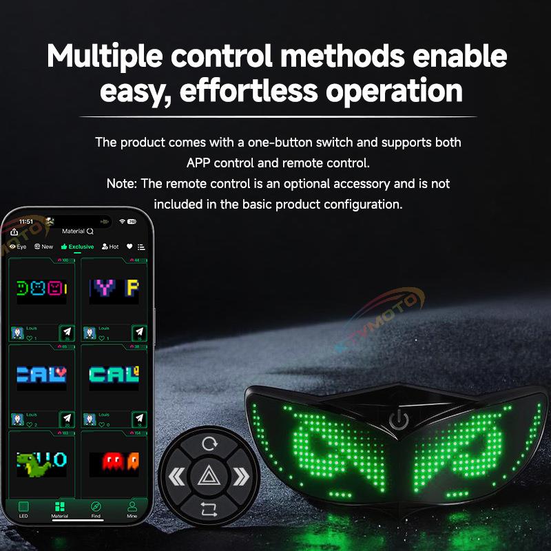 LED Evil Eye Warning Light Ambient Light - D19