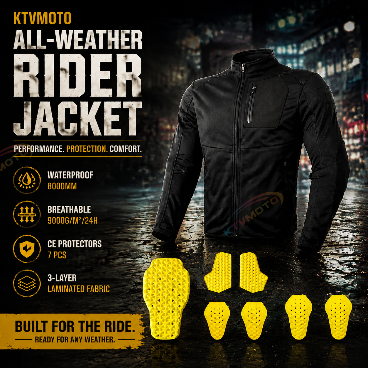Stretch motorcycle riding gear-J105