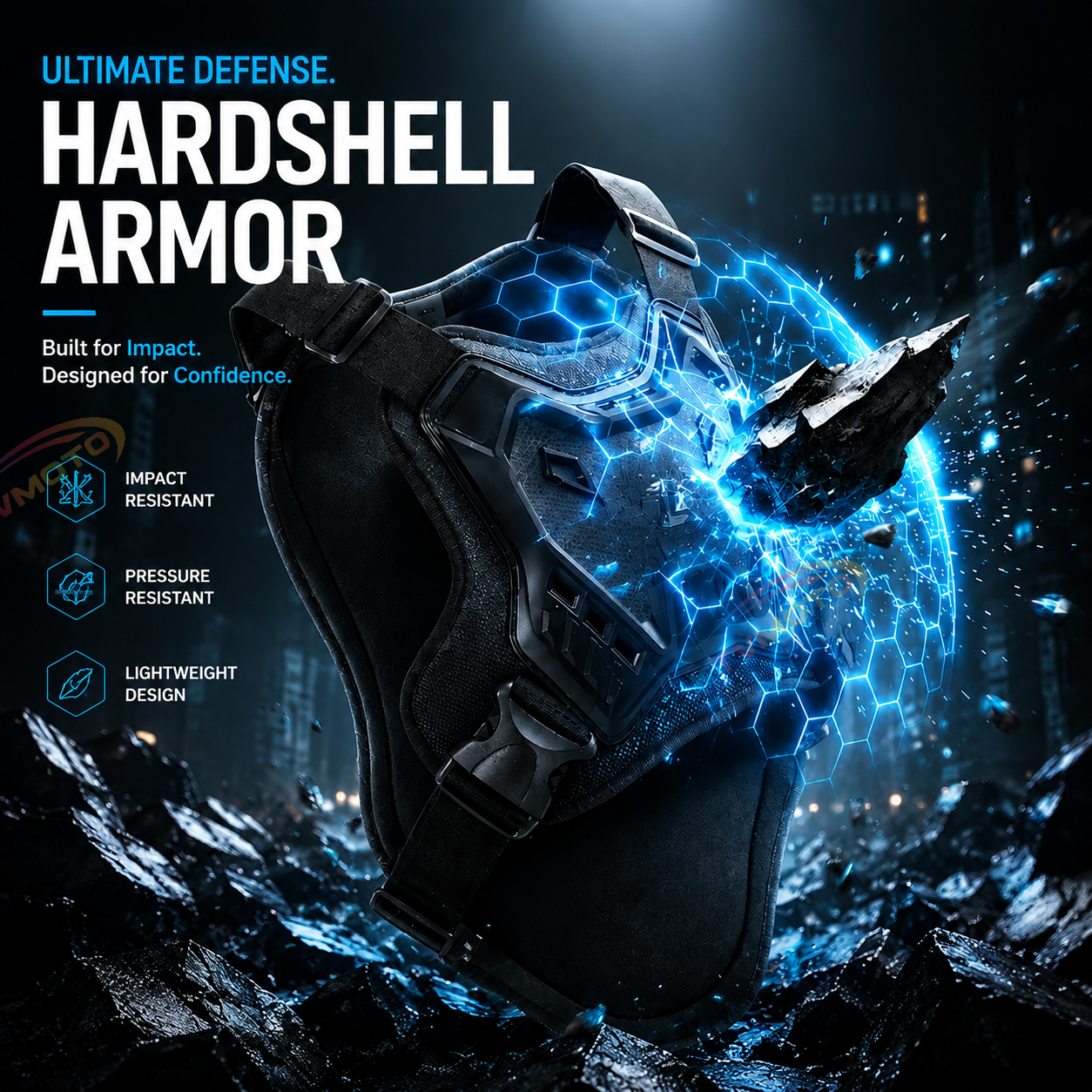 Off-road motorcycle armored vest-F25