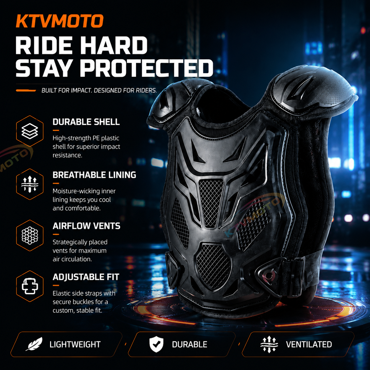 Motorcycle protective gear for children-F24