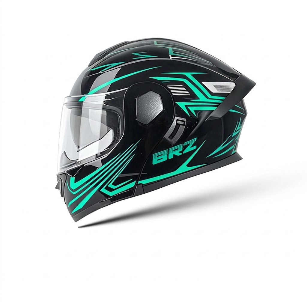 Modular Motorcycle Helmet with Dual Visor-I120