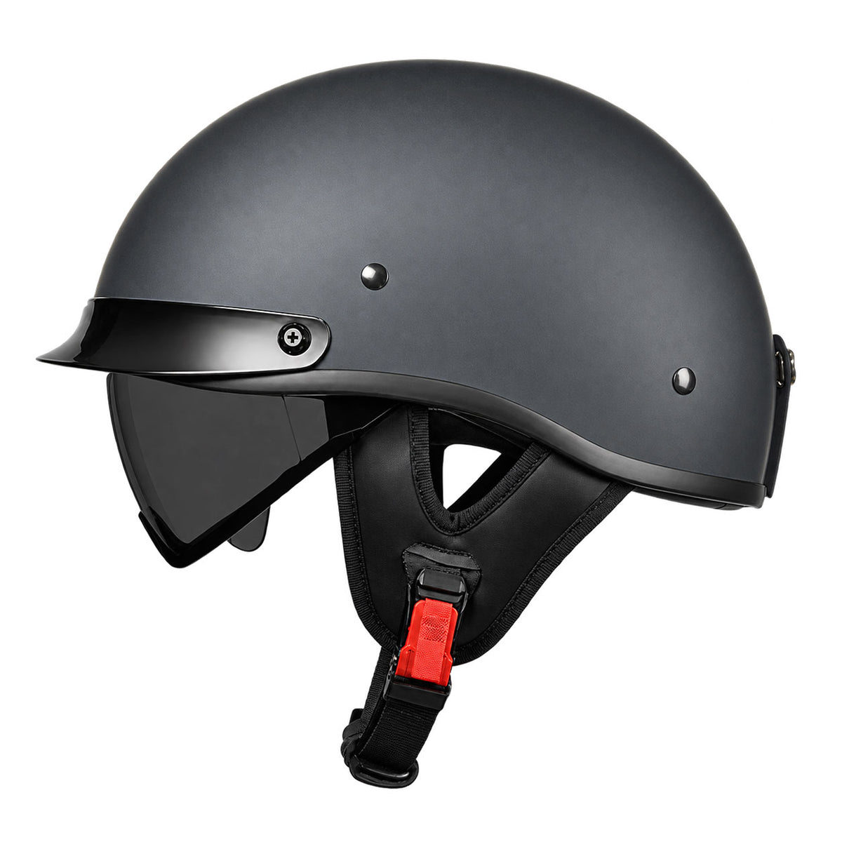 KTVMOTO Retro motorcycle scooter riding half helmet-I265