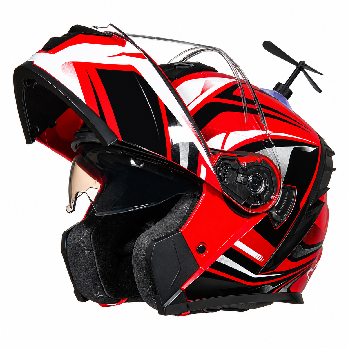 All-Season Windproof and Weather-Resistant Modular Motorcycle Helmet-I279