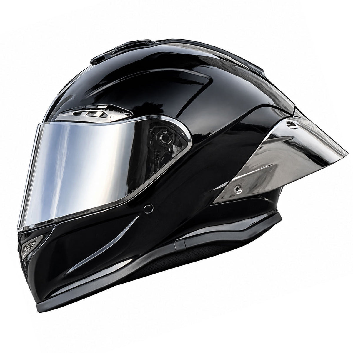 Full-face motorcycle helmet for all-season touring-I307