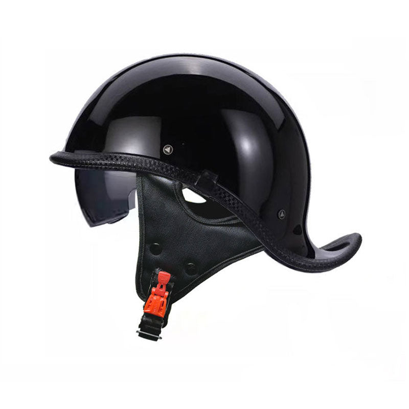 Retro motorcycle half helmet-I131
