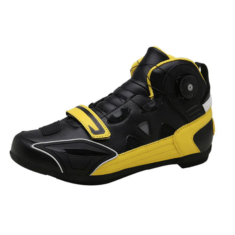 Stylish and distinctive motorcycle ankle boots-K144