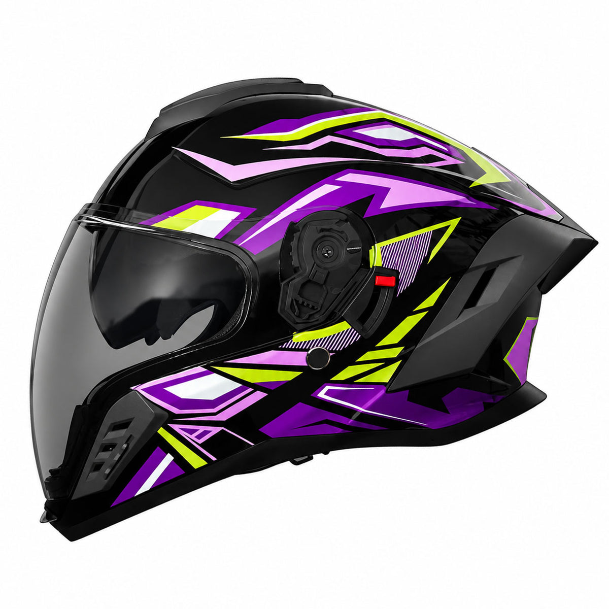 All-season full-face helmet with dual visors-I278