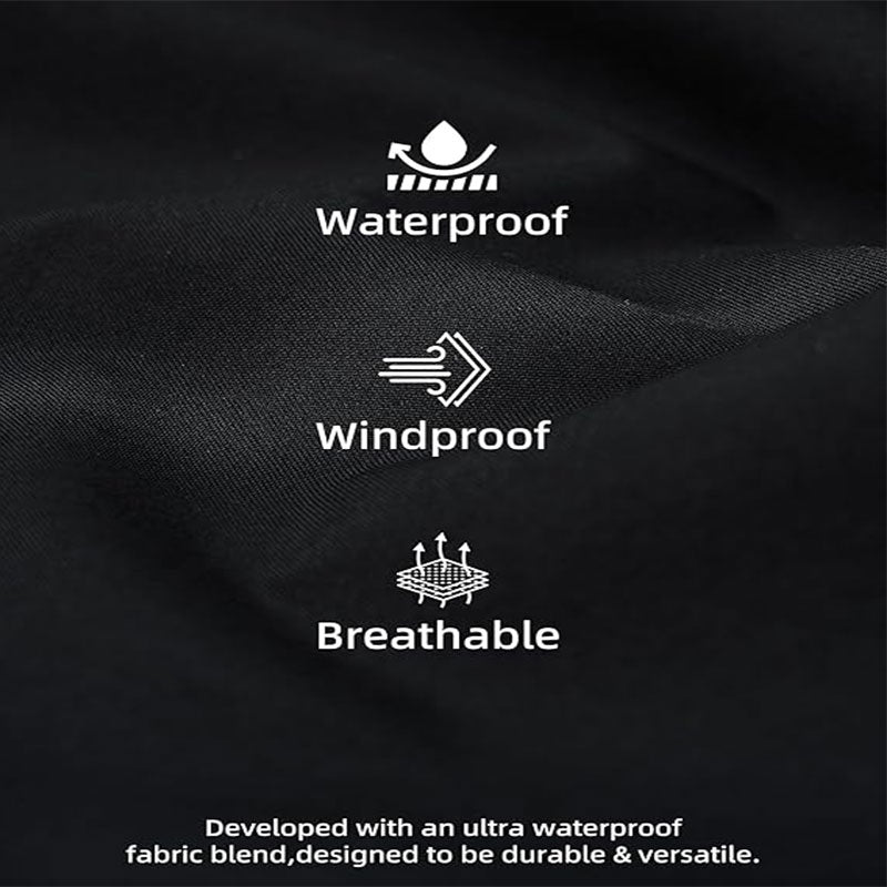 Split type riding raincoat set-C02