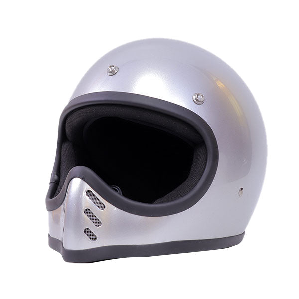 Open-style retro full-face motorcycle helmet-I137