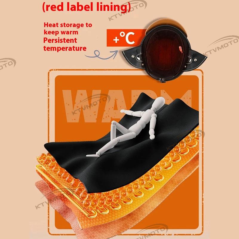 Retro-style motorcycle lightweight half helmet- I16