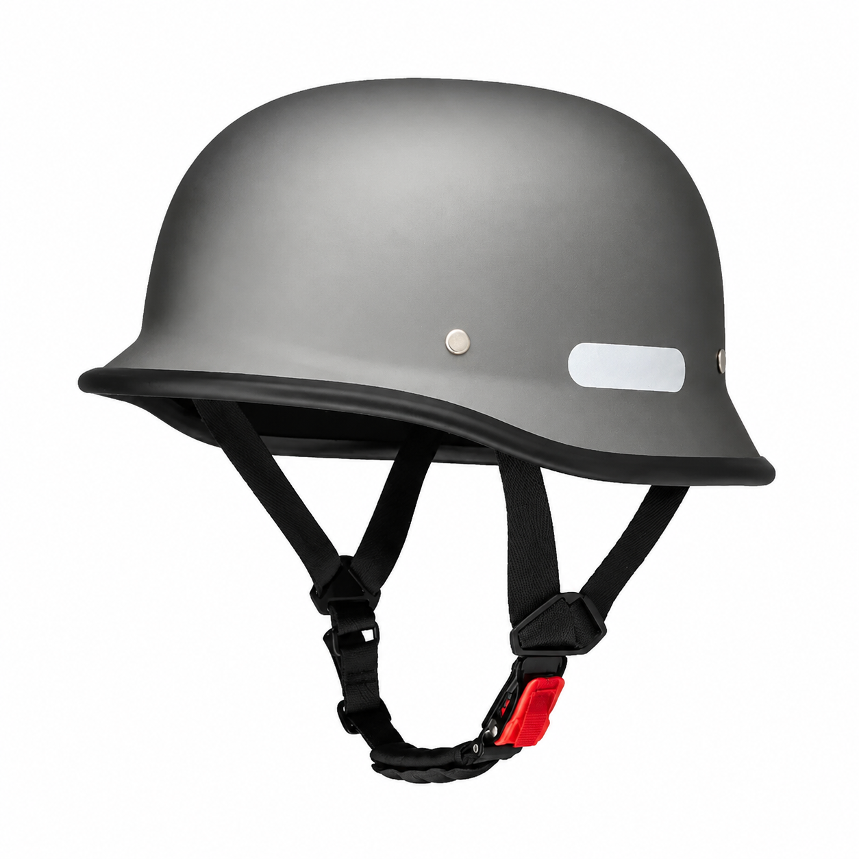 KTVMOTO Open Face Motorcycle Helmet with Goggles Classic Biker Helmet-I12