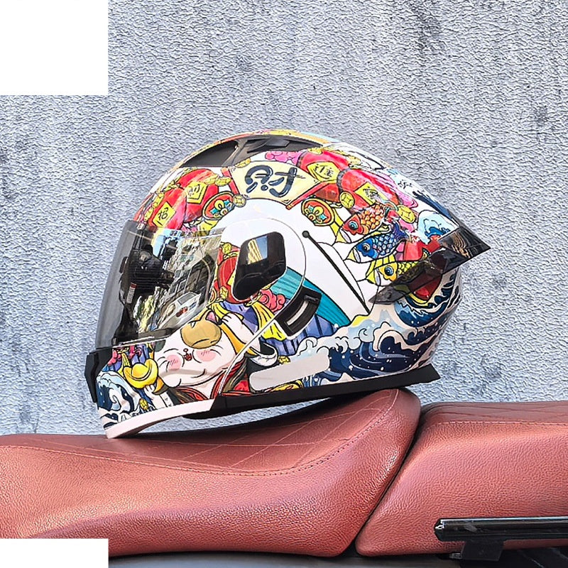 Modular motorcycle helmet-I156