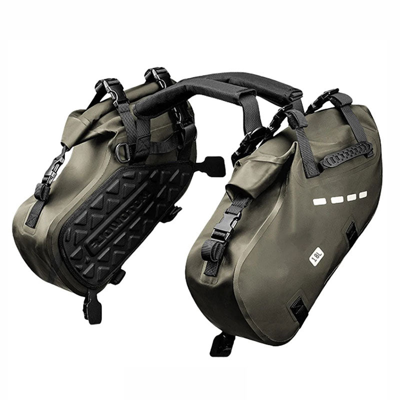 Motorcycle waterproof quick-release wear-resistant side bag-B26