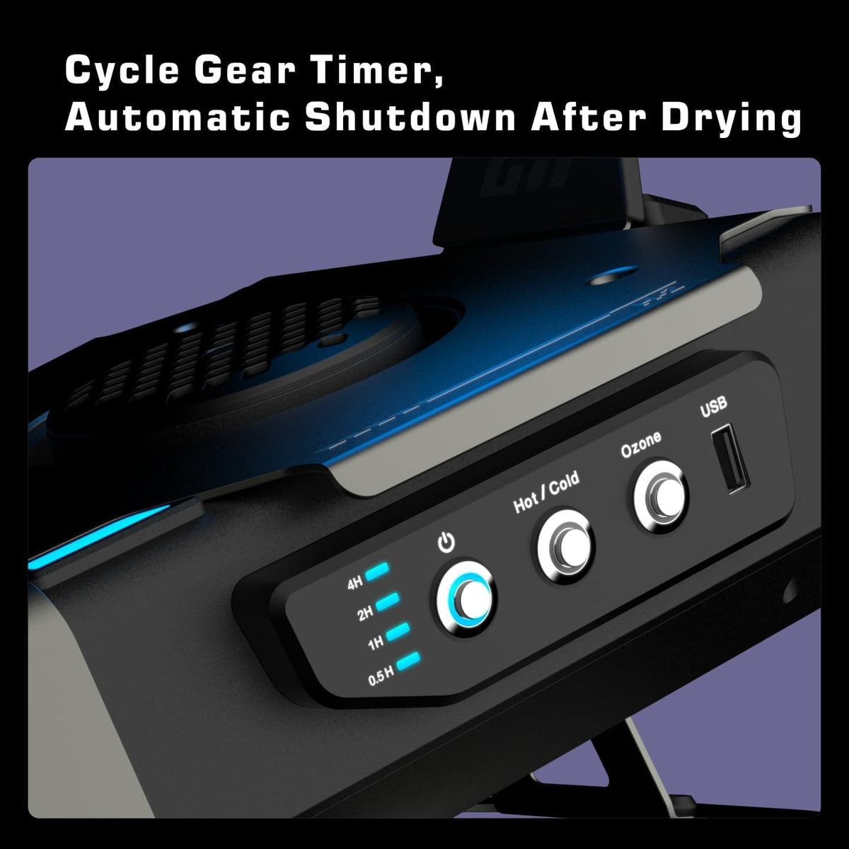 Motorcycle Helmet Dryer with Deodorizing System – N03