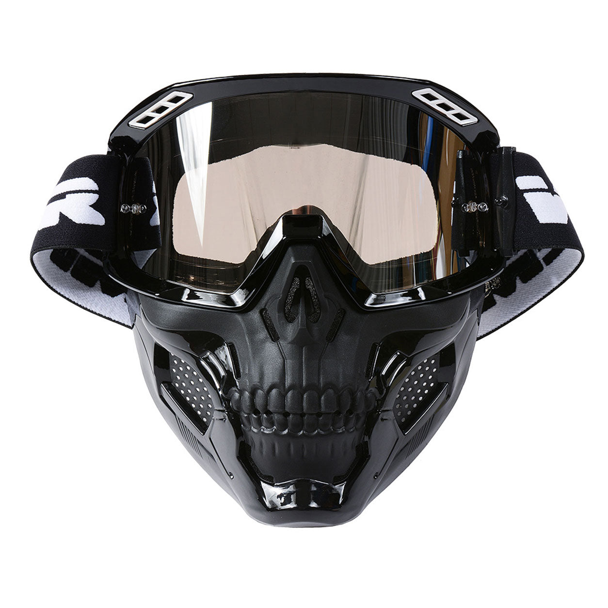 KTVMOTO Motorcycle detachable off-road face shield and goggles-H78