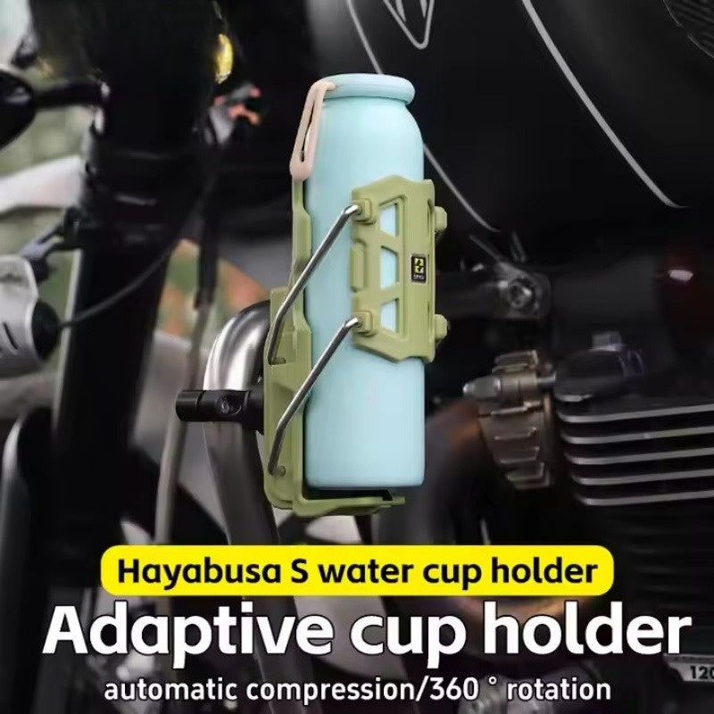 Universal Motorcycle Handlebar Bracket Adjustable Cup Holder-T01