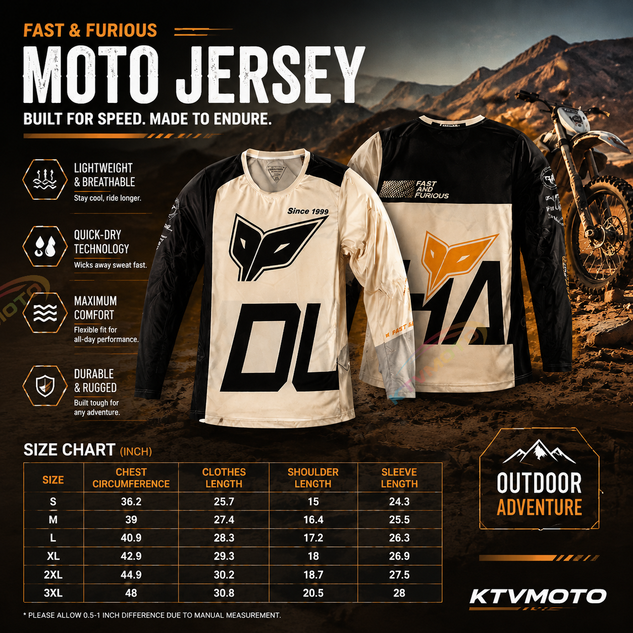 Retro-style breathable and sun-protective motorcycle riding gear-J106