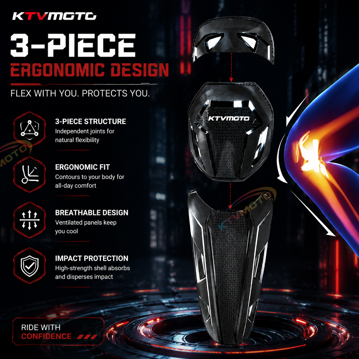 Motorcycle Riding Protective Gear-Y50