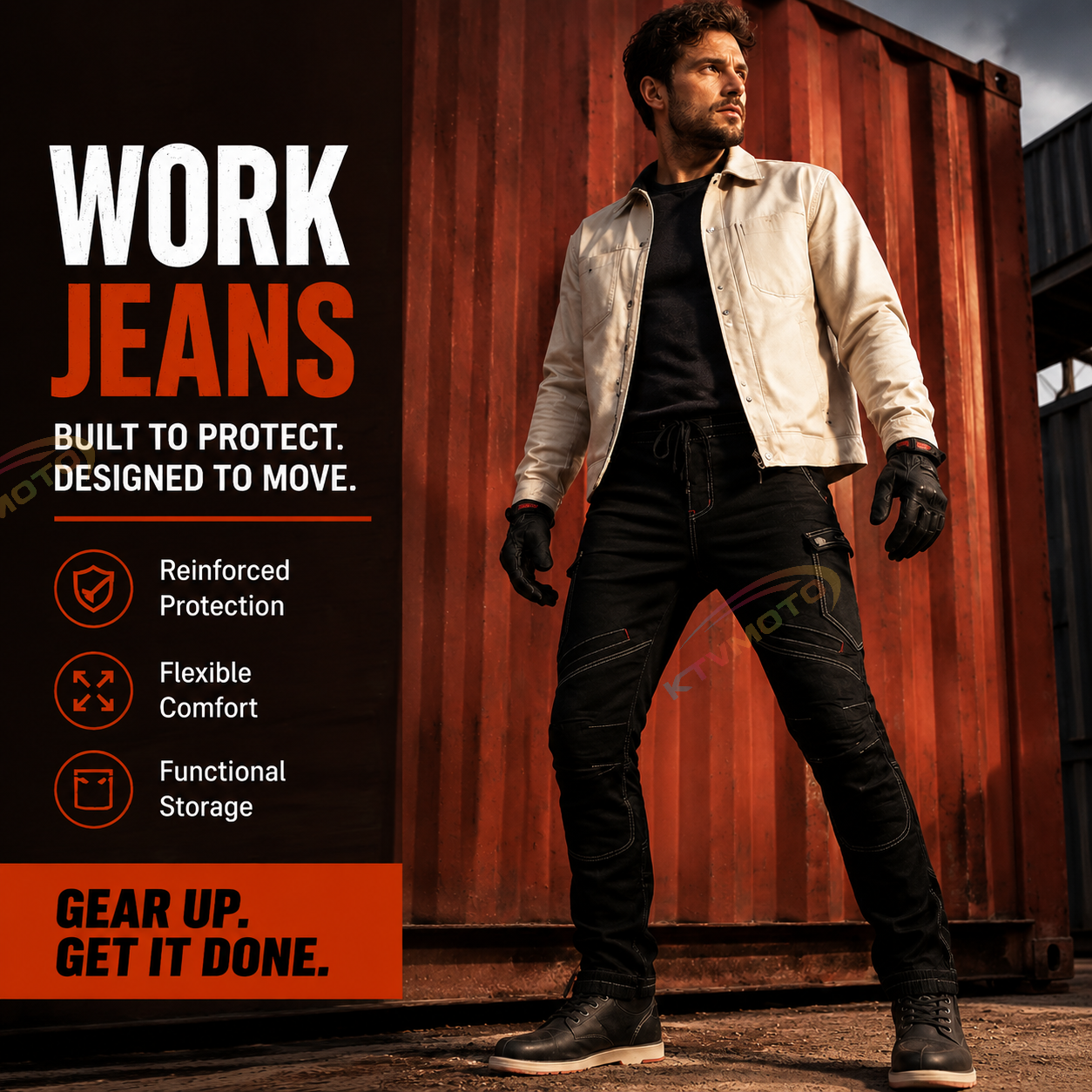 Motocross riding compression pants-J95
