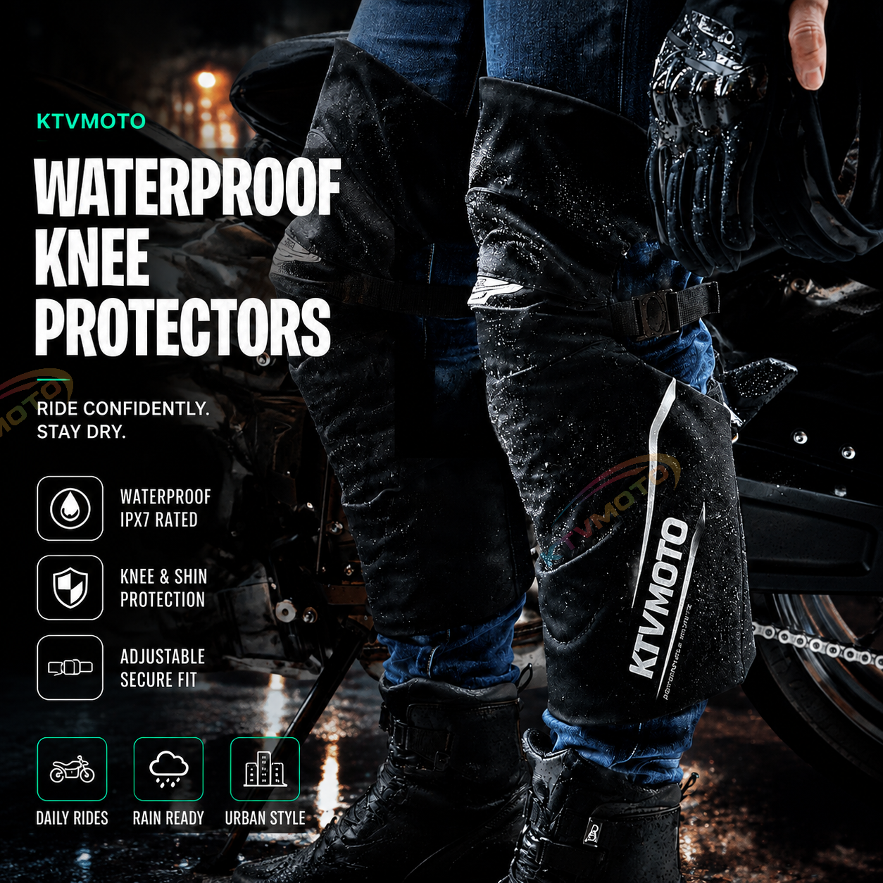 CE-certified reflective protective gear for street motorcycles-Y35