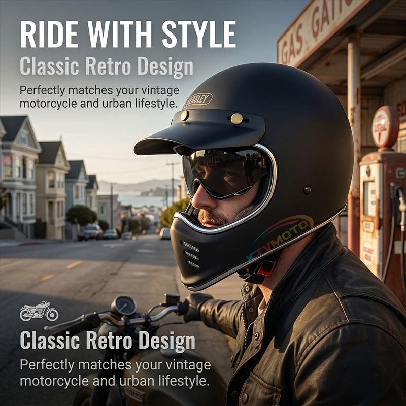 Punk Motorcycle Helmet Cyber Gear- I29