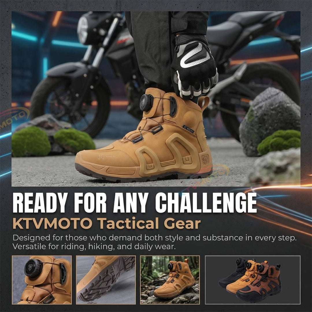 Lace-up Tactical Hiking Boots-K31