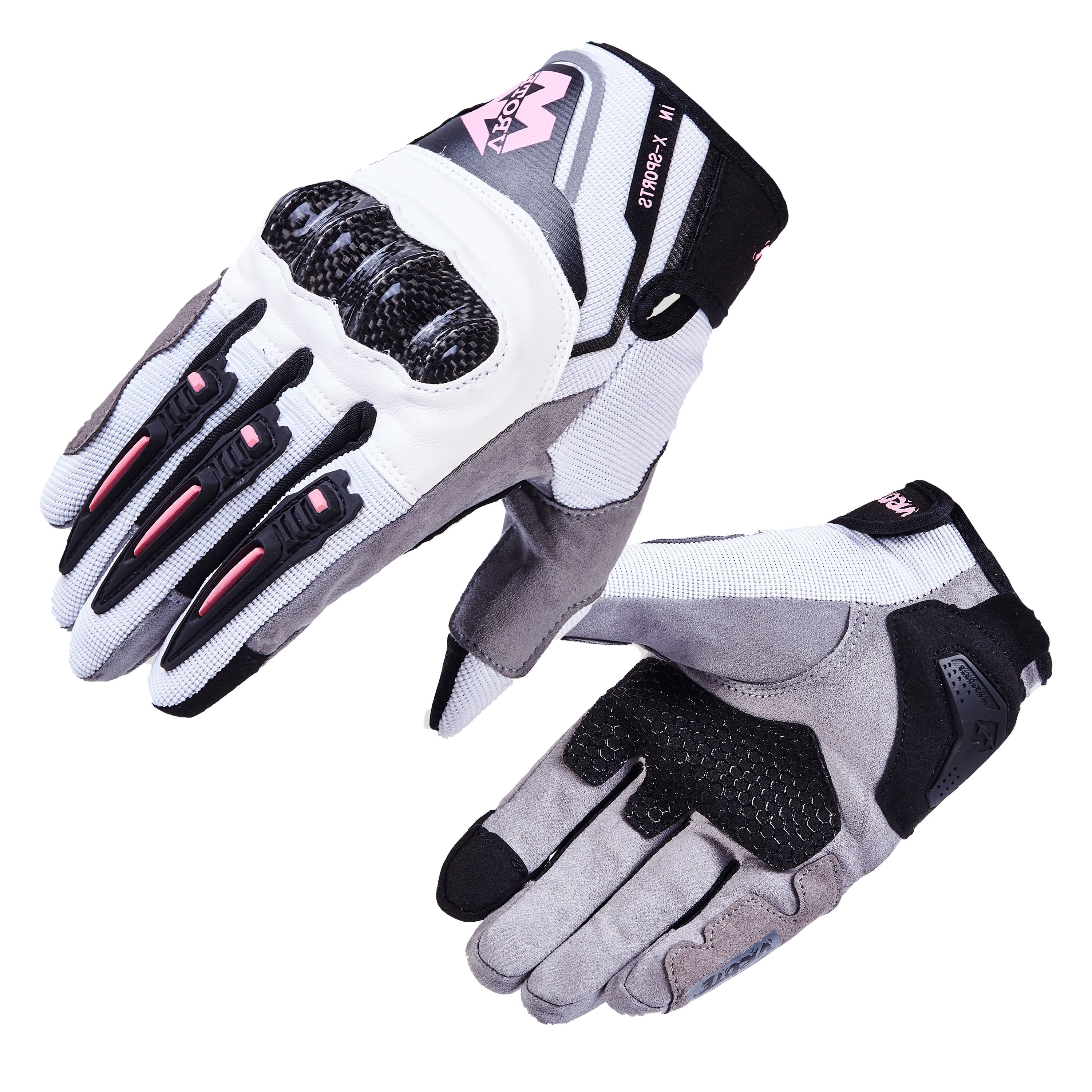 Flame-style motorcycle riding gloves made of carbon fiber-G87