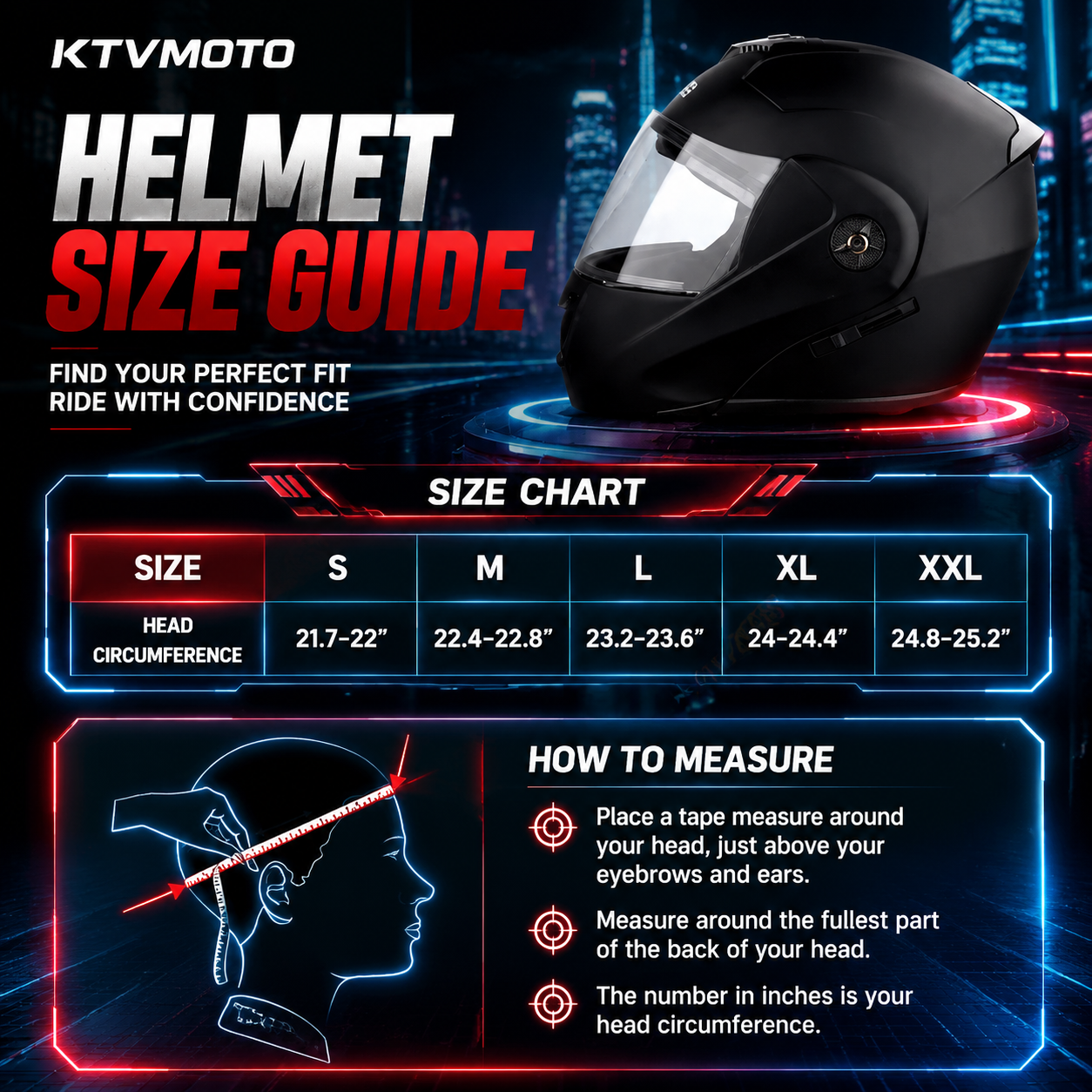 Motorcycle flip-up helmet with lightweight dual-lens design-I145