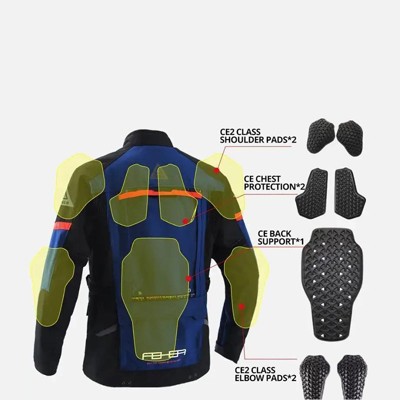 Off-road motorcycle windproof rally racing suit - J26