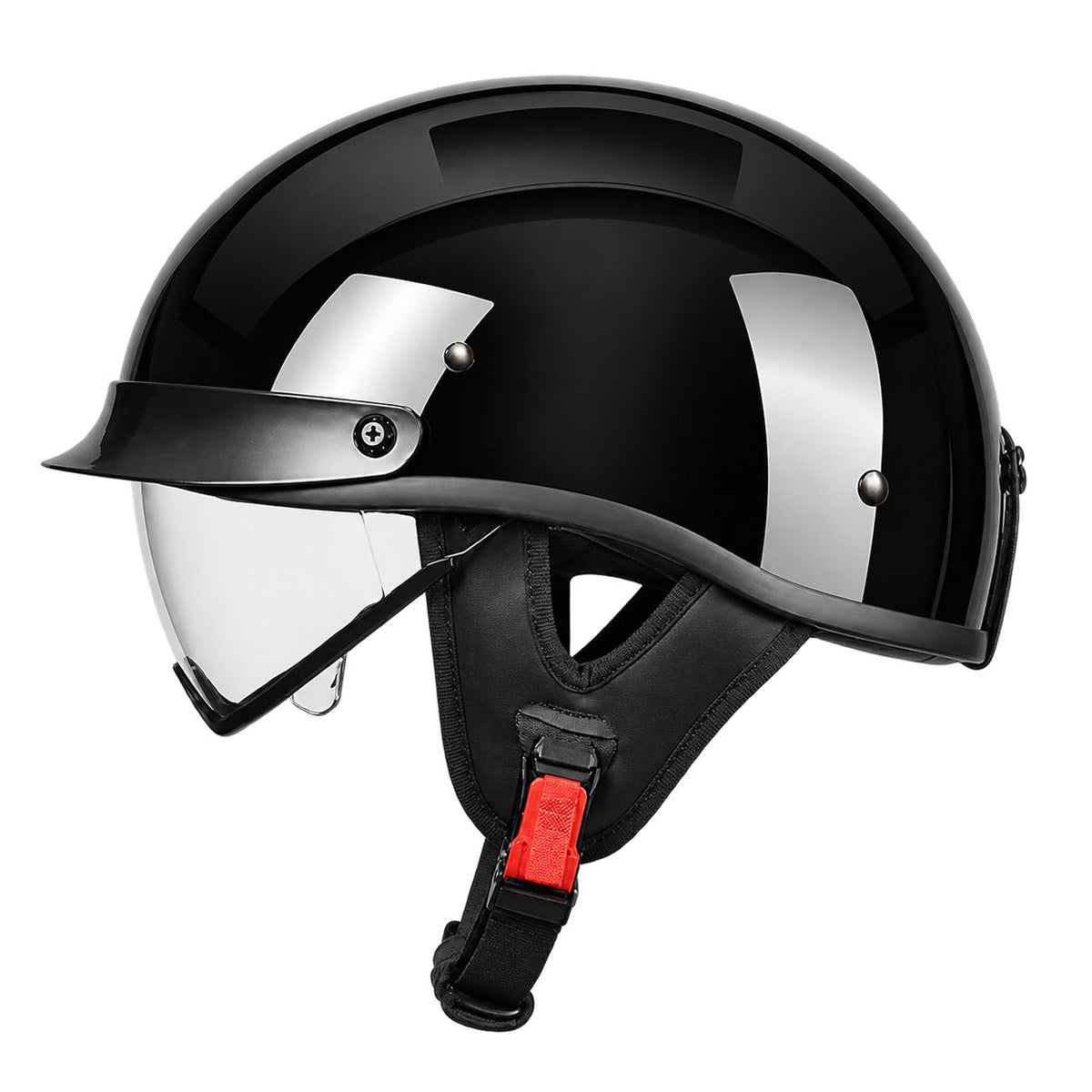 KTVMOTO Retro motorcycle scooter riding half helmet-I265