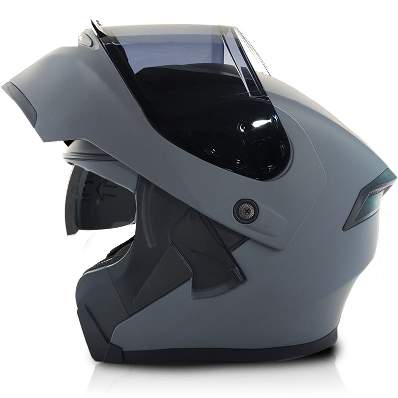 Windproof and noise-reducing full-face racing helmet-I92