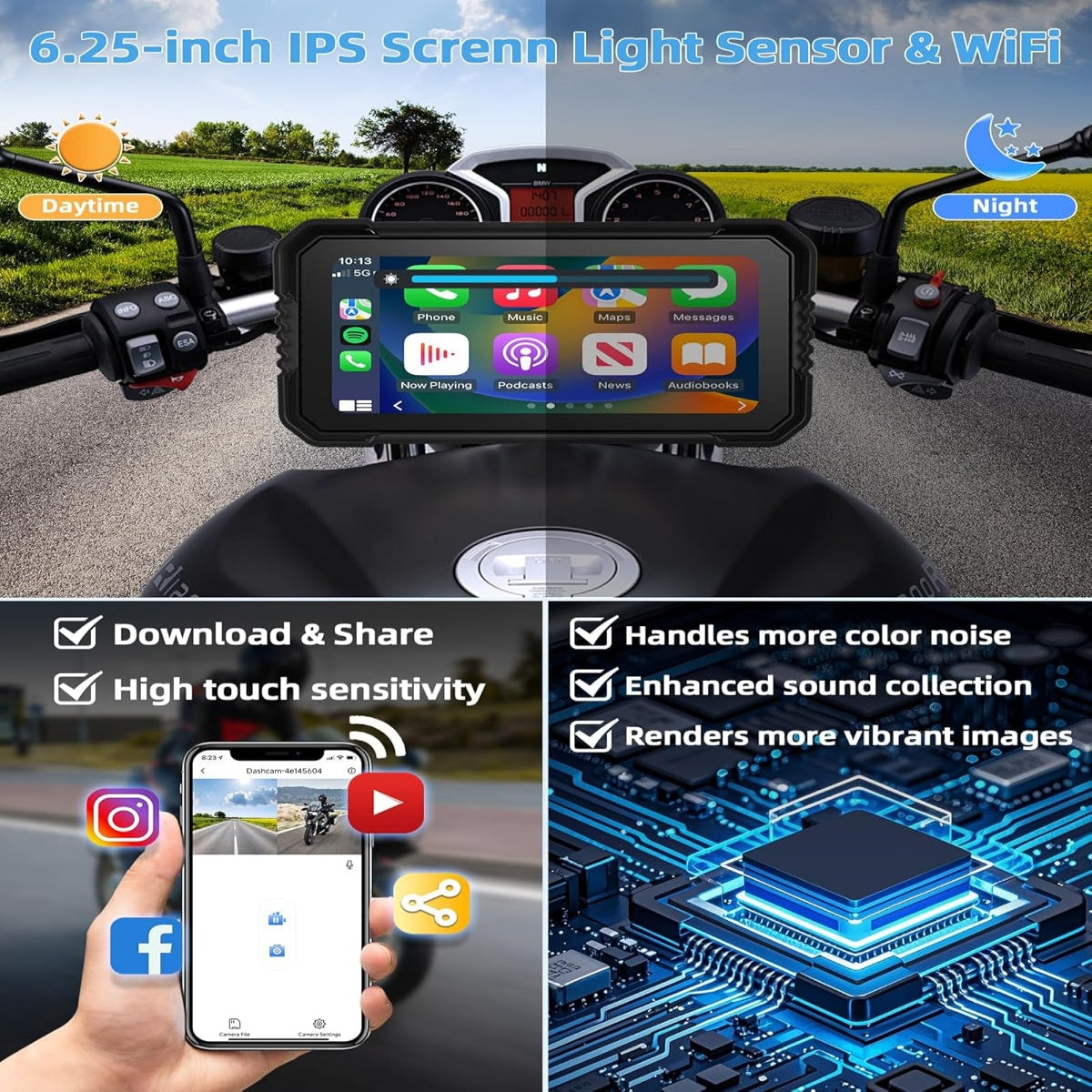 6.25-inch Wi-Fi Large Screen Navigation - P09