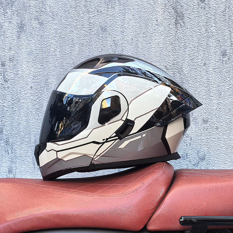 Modular motorcycle helmet-I155