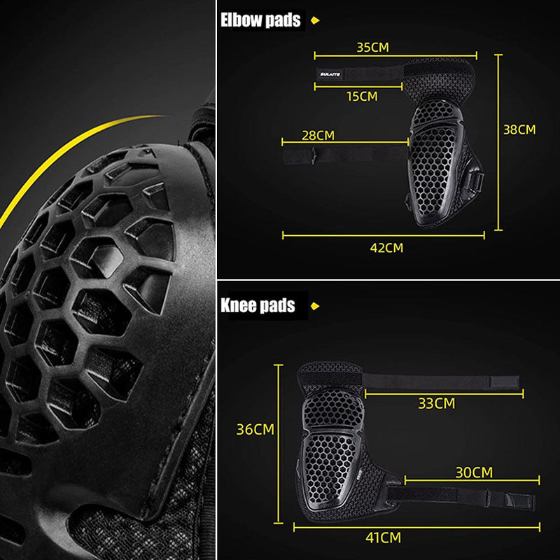 Honeycomb breathable motorcycle protective gear-Y12