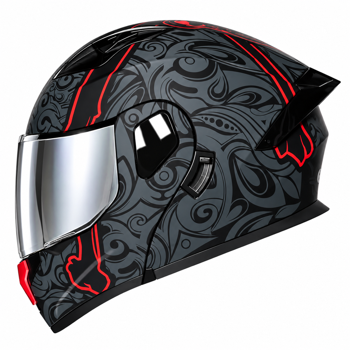 Modular motorcycle helmet-I156