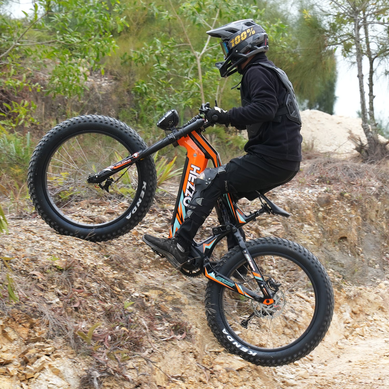 1000W Mid-Motor Carbon Fiber Electric Bicycle - K9