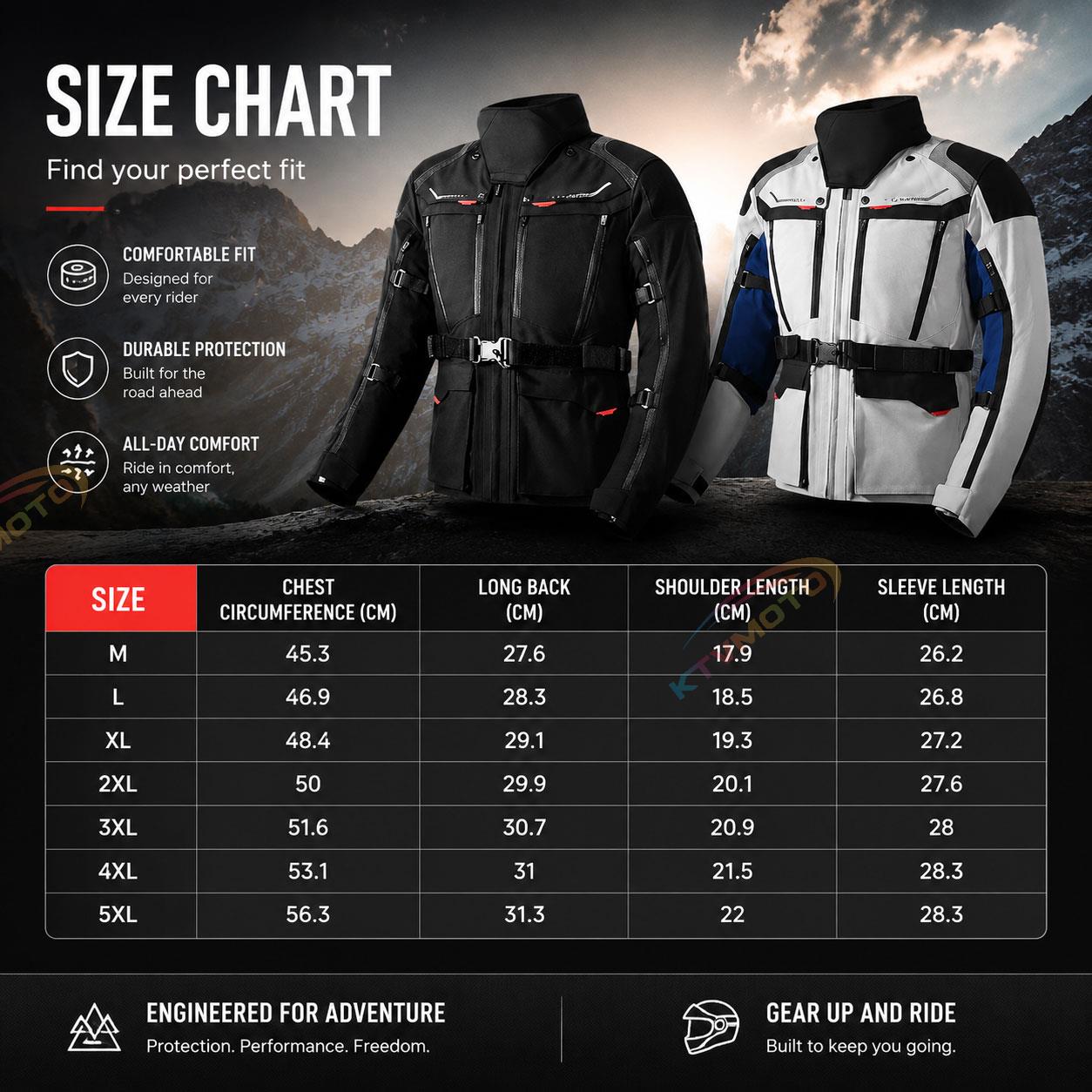 Thermal Motorcycle Adventure Riding Suit-J103